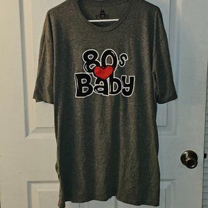 80's Baby Cartoon Graphic TShirt